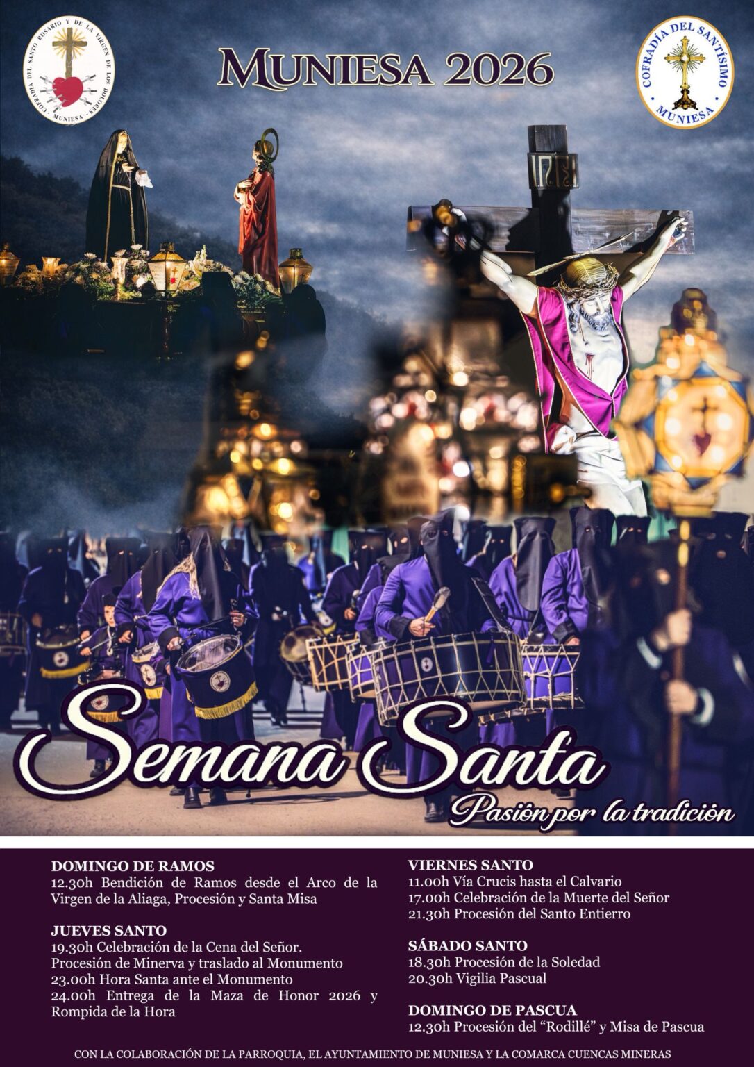Semana Santa en Muniesa 2026 Muniesa